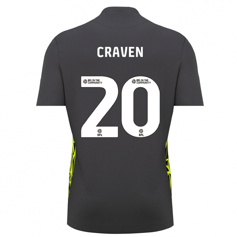 Danxen Dames Lizzie Craven #20 Grijs Bos Groen Keepersshirt 2025/26 T-Shirt België