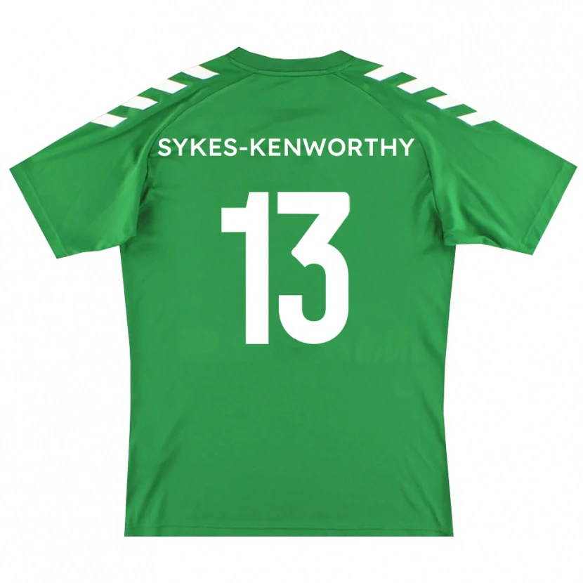 Danxen Dames George Sykes-Kenworthy #13 Groen Wit Keepersshirt 2025/26 T-Shirt België