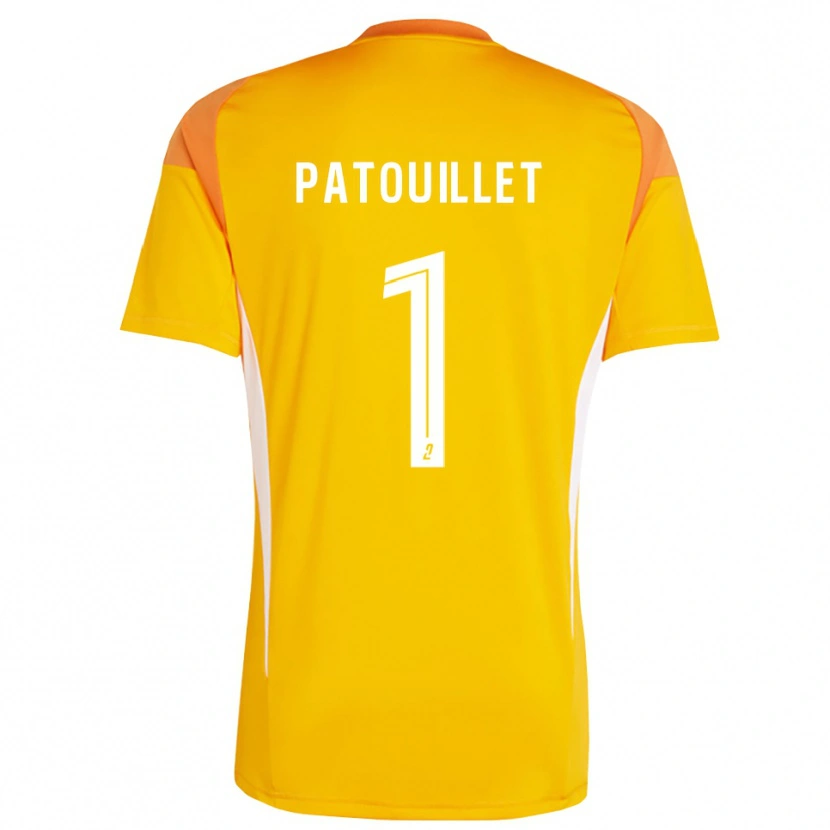 Danxen Dames Mathieu Patouillet #1 Oranje Rood Keepersshirt 2025/26 T-Shirt België