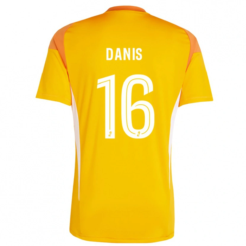 Danxen Dames Adrien Danis #16 Oranje Rood Keepersshirt 2025/26 T-Shirt België