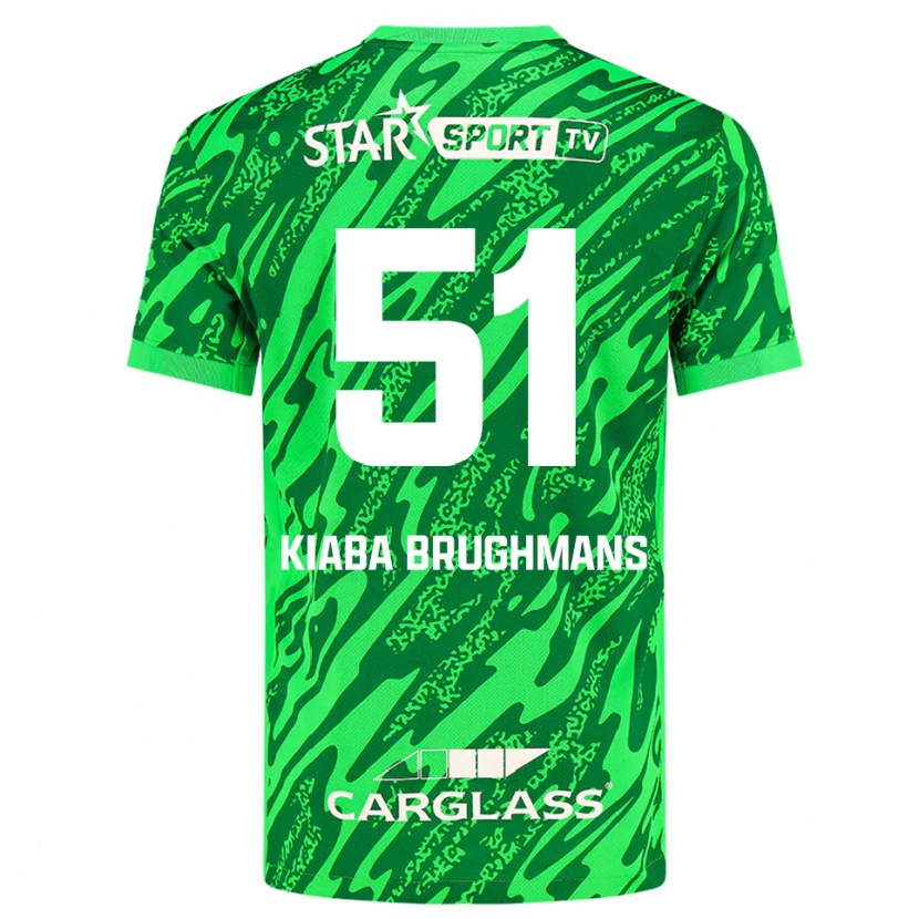 Danxen Dames Lucca Brughmans #51 Diepgroen Wit Keepersshirt 2025/26 T-Shirt België