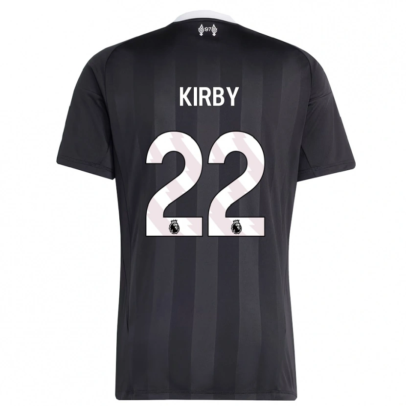 Danxen Dames Faye Kirby #22 Zwart Wit Keepersshirt 2025/26 T-Shirt België