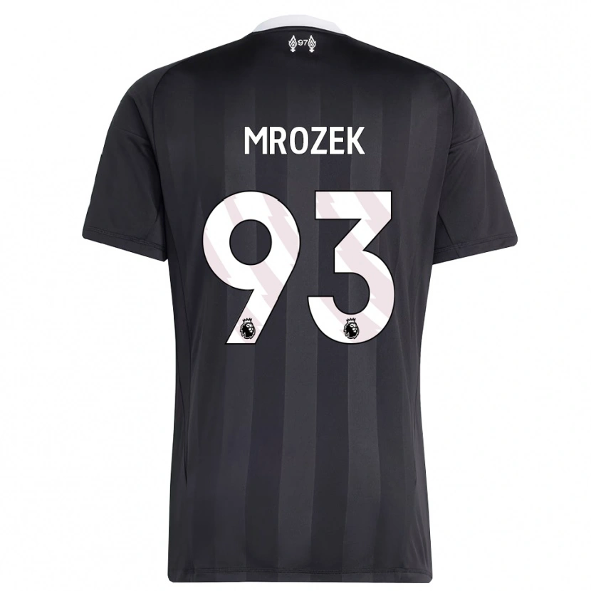 Danxen Dames Fabian Mrozek #93 Zwart Wit Keepersshirt 2025/26 T-Shirt België