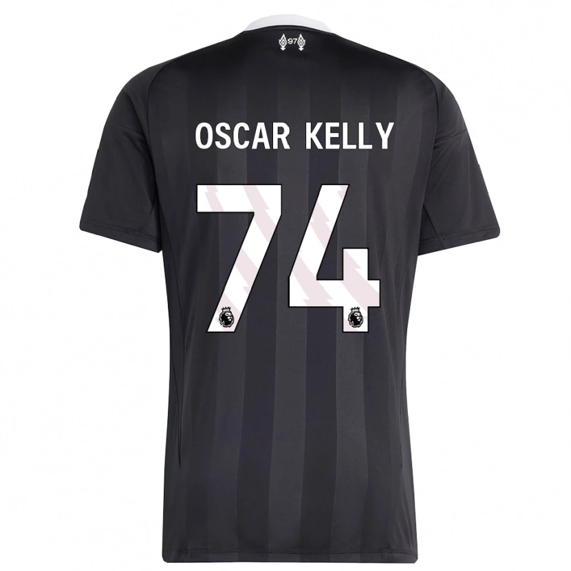 Danxen Dames Oscar Kelly #74 Zwart Wit Keepersshirt 2025/26 T-Shirt België