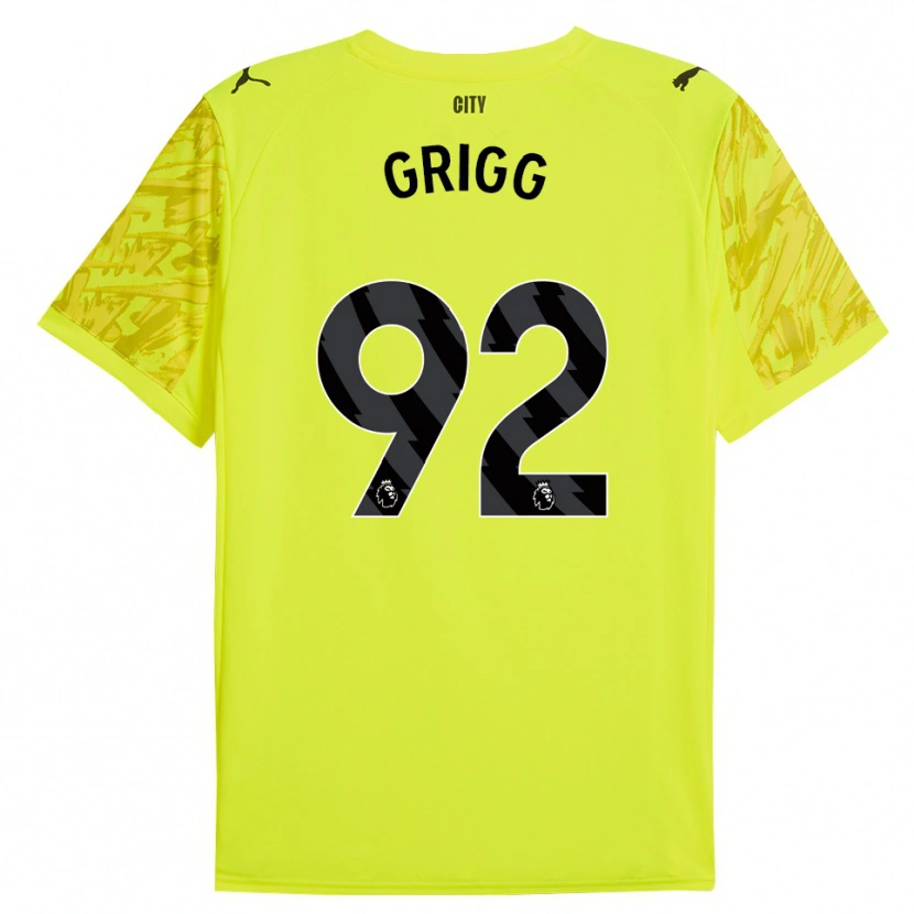 Danxen Dames Finley Grigg #92 Geel Oranje Zwart Keepersshirt 2025/26 T-Shirt België