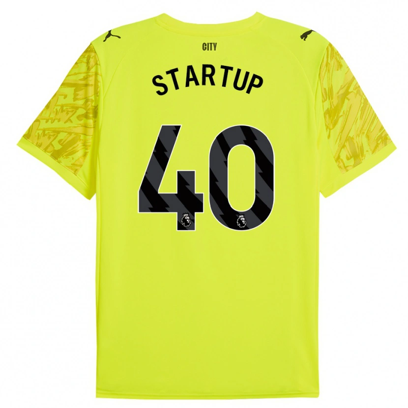 Danxen Dames Katie Startup #40 Geel Oranje Zwart Keepersshirt 2025/26 T-Shirt België