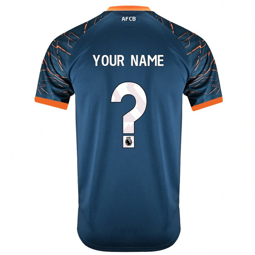 Danxen Dames AFC Bournemouth Donker Leisteen Blauw Keepersshirt 2025/26 T-Shirt België