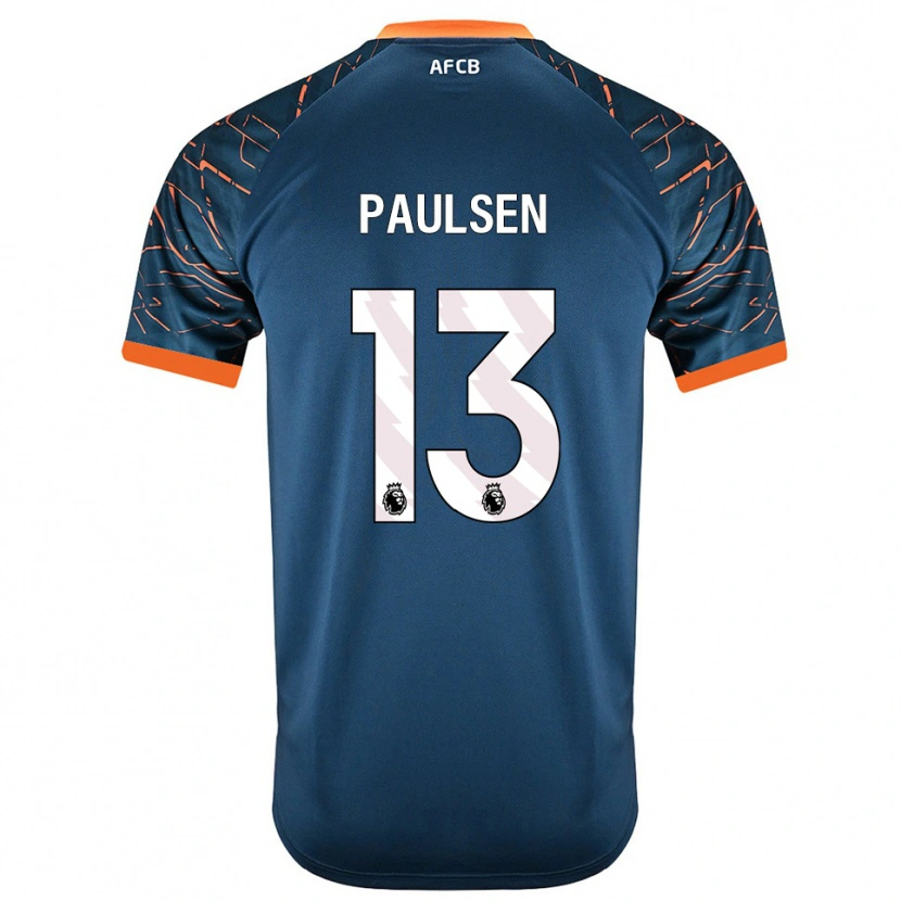 Danxen Dames Alex Paulsen #13 Donker Leisteen Blauw Keepersshirt 2025/26 T-Shirt België