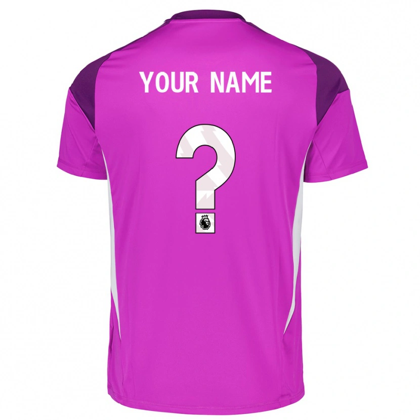 Danxen Dames Leeds United Paars Wit Keepersshirt 2025/26 T-Shirt België