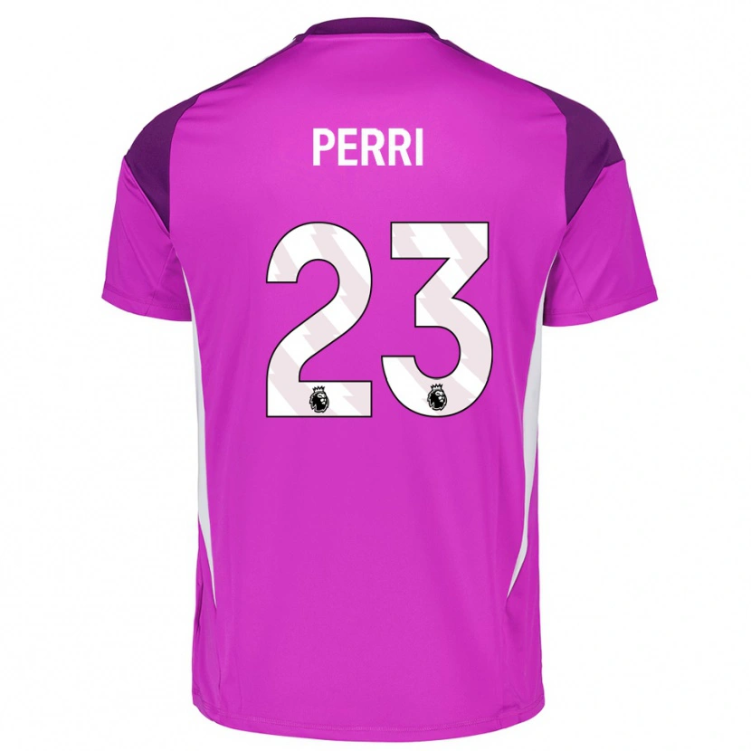 Danxen Dames Lucas Perri #23 Paars Wit Keepersshirt 2025/26 T-Shirt België