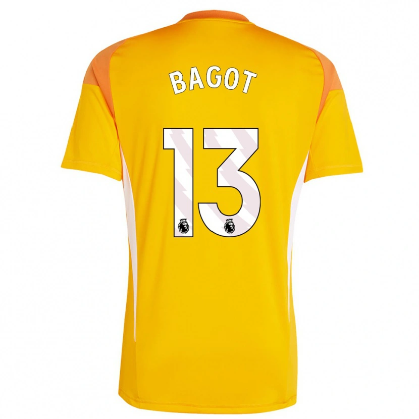 Danxen Dames Matthew Bagot #13 Oranje Wit Keepersshirt 2025/26 T-Shirt België