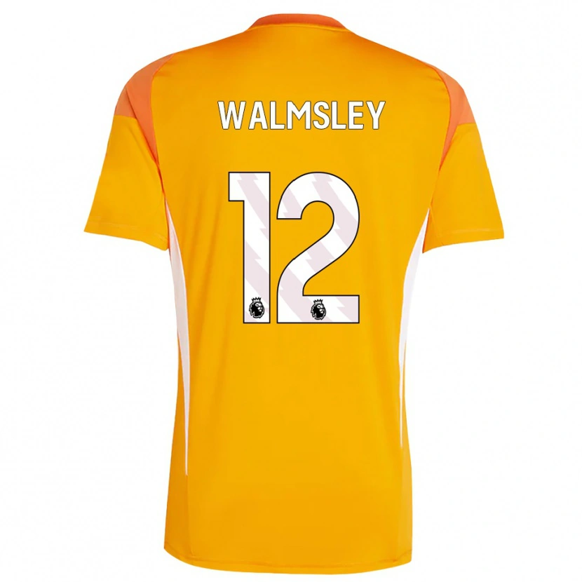 Danxen Dames Joseph Walmsley #12 Oranje Wit Keepersshirt 2025/26 T-Shirt België