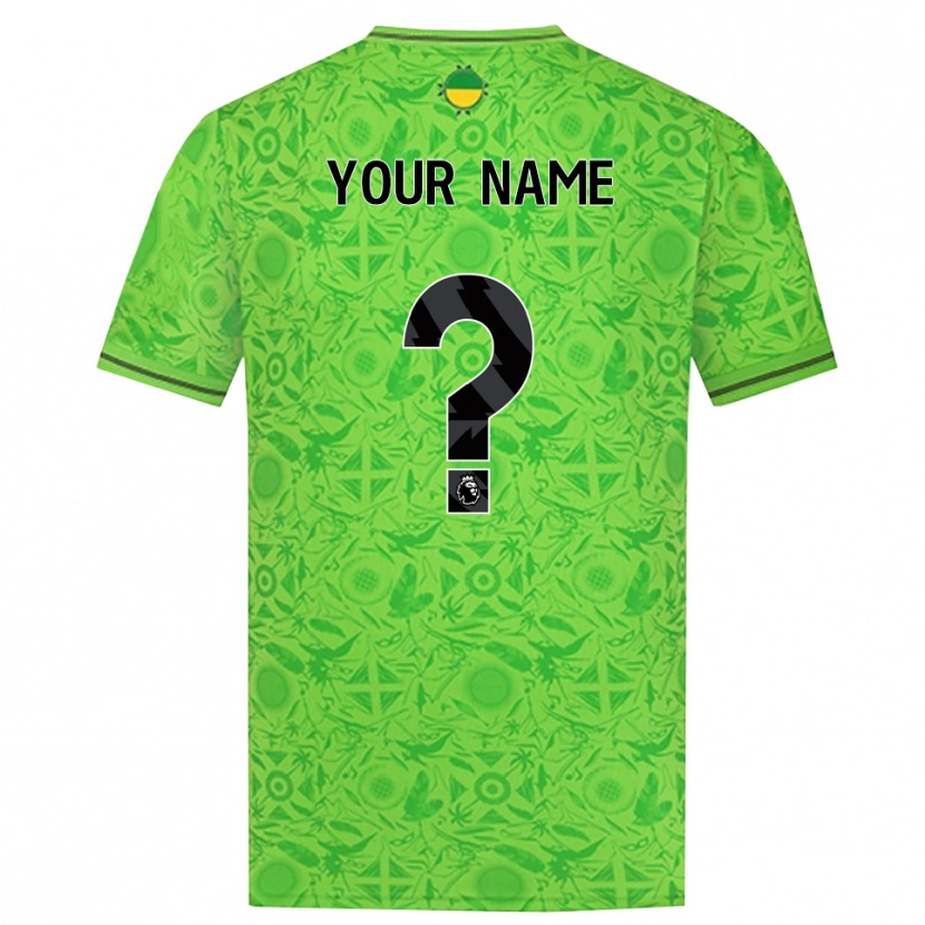 Danxen Dames Wolverhampton Wanderers Groen Zwart Keepersshirt 2025/26 T-Shirt België