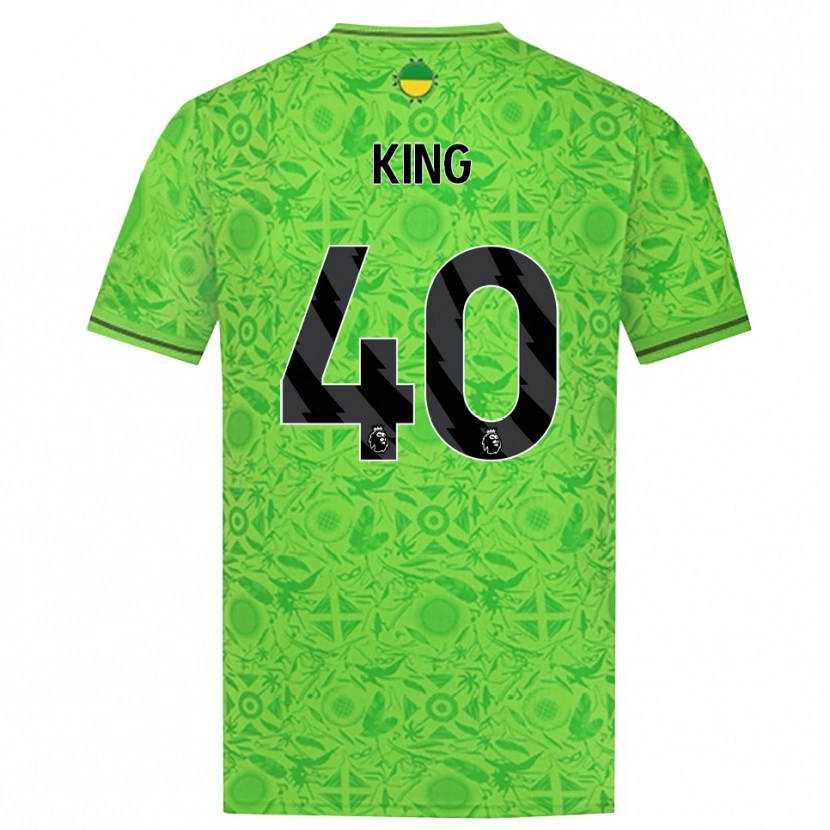 Danxen Dames Tom King #40 Groen Zwart Keepersshirt 2025/26 T-Shirt België