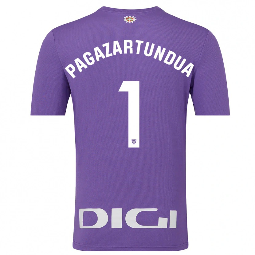 Danxen Dames Iker Pagazartundua #1 Paars Wit Keepersshirt 2025/26 T-Shirt België