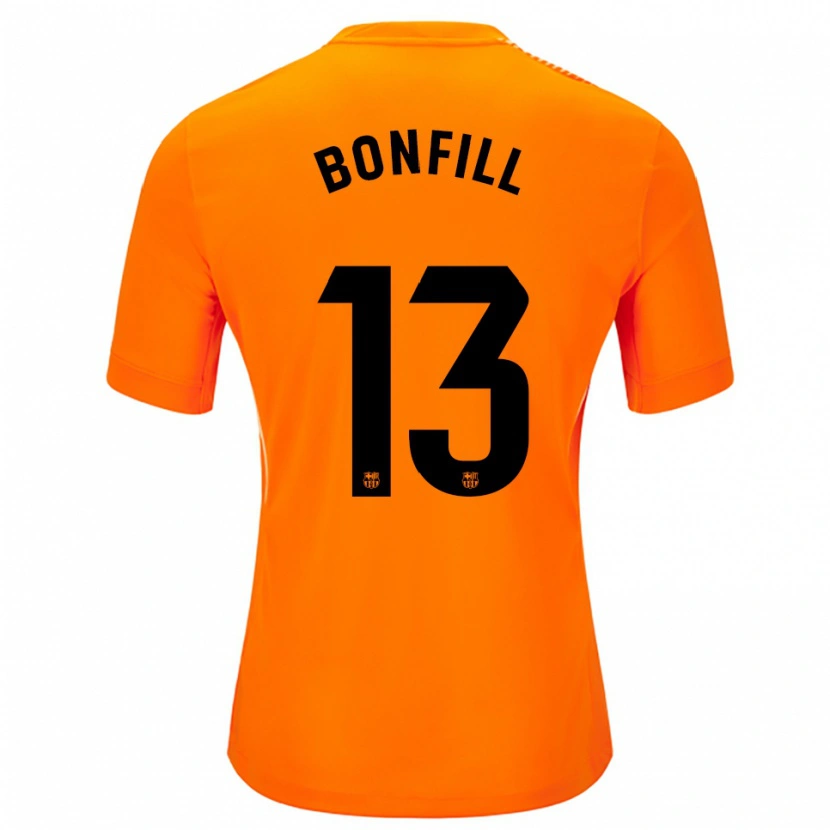 Danxen Dames Max Bonfill #13 Oranje Zwart Keepersshirt 2025/26 T-Shirt België