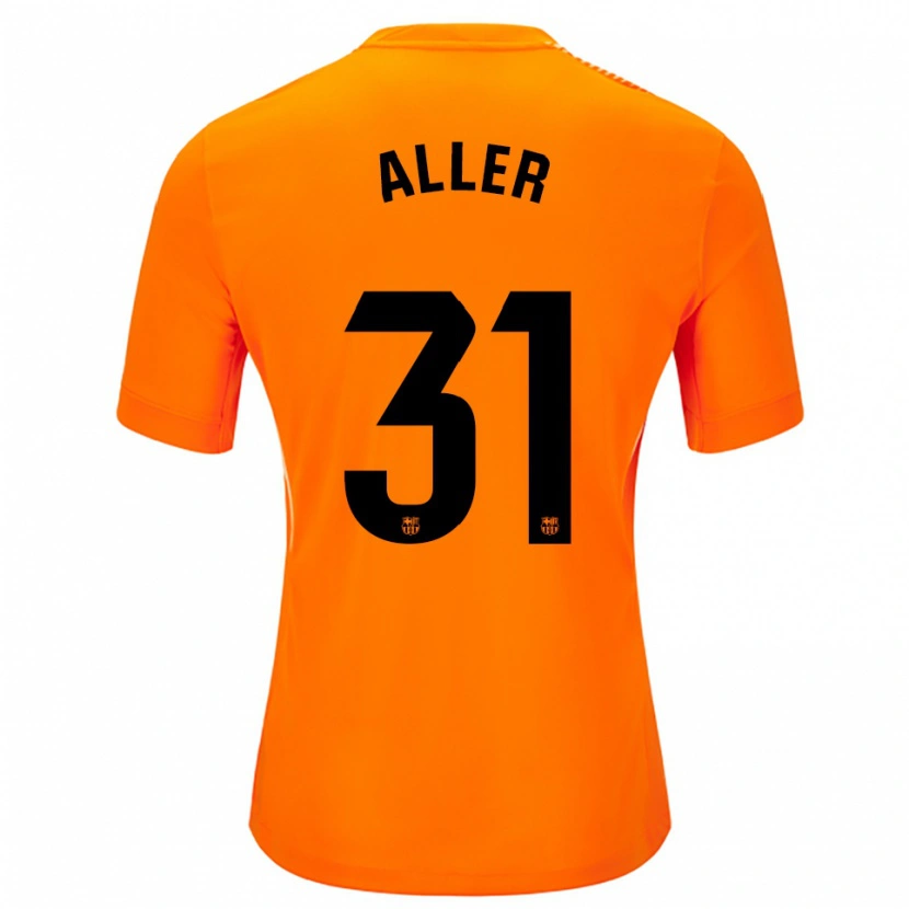 Danxen Dames Eder Aller #31 Oranje Zwart Keepersshirt 2025/26 T-Shirt België