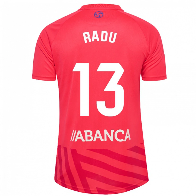 Danxen Dames Ionuț Radu #13 Rood Wit Keepersshirt 2025/26 T-Shirt België