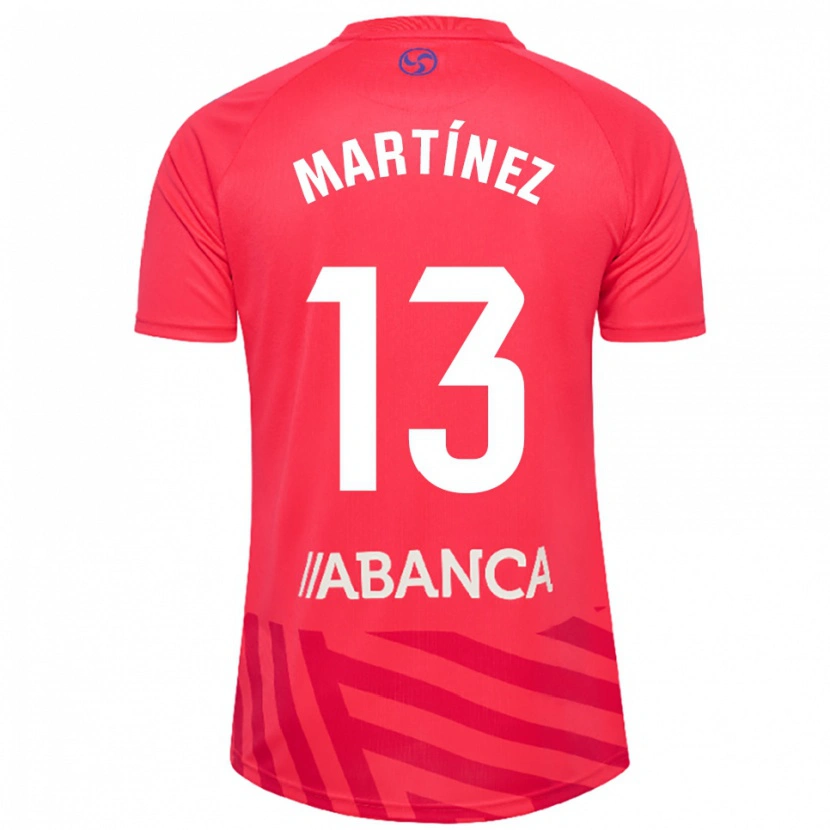 Danxen Dames Naiara Martínez #13 Rood Wit Keepersshirt 2025/26 T-Shirt België