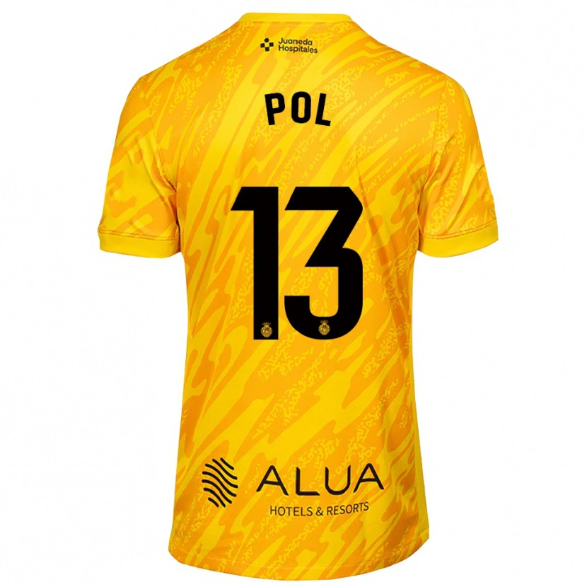 Danxen Dames Joan Pol #13 Oranje Zwart Keepersshirt 2025/26 T-Shirt België