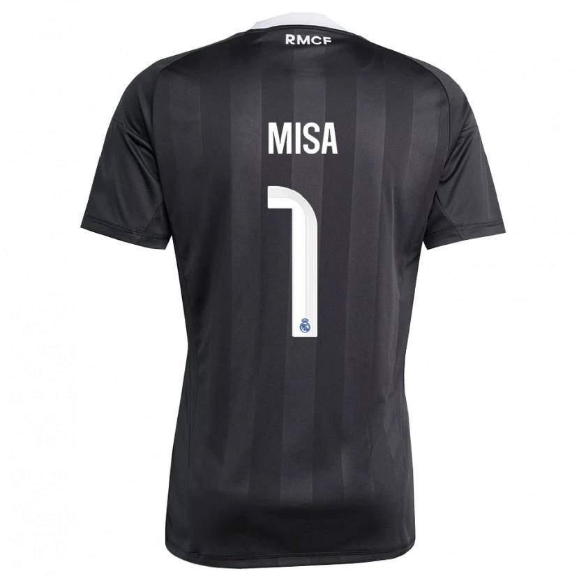 Danxen Dames Misa Rodríguez #1 Zwart Wit Keepersshirt 2025/26 T-Shirt België