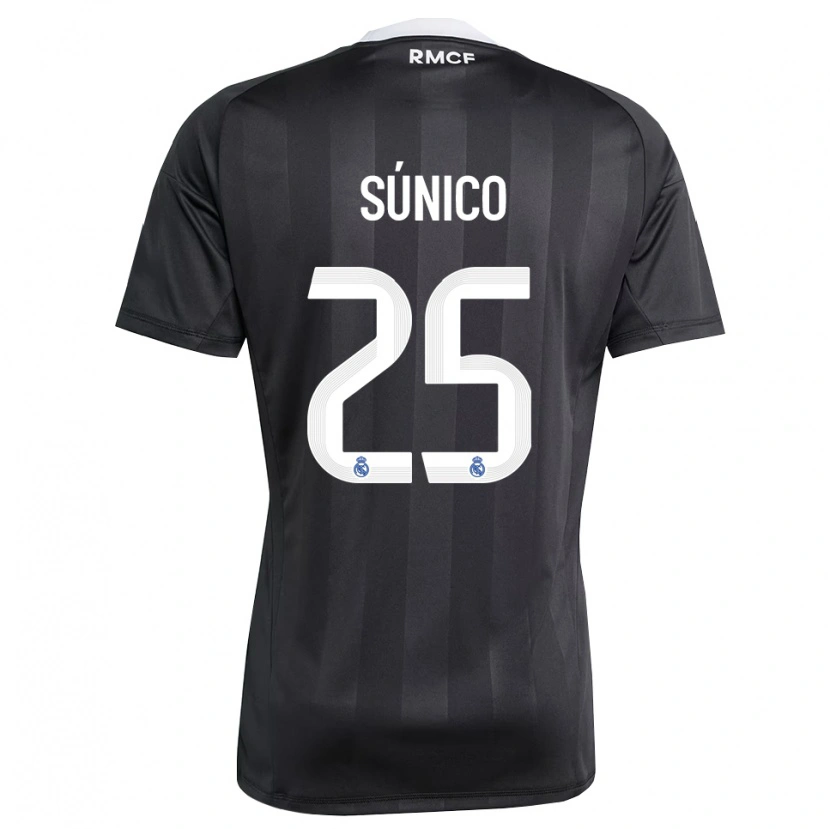 Danxen Dames Guille Súnico #25 Zwart Wit Keepersshirt 2025/26 T-Shirt België