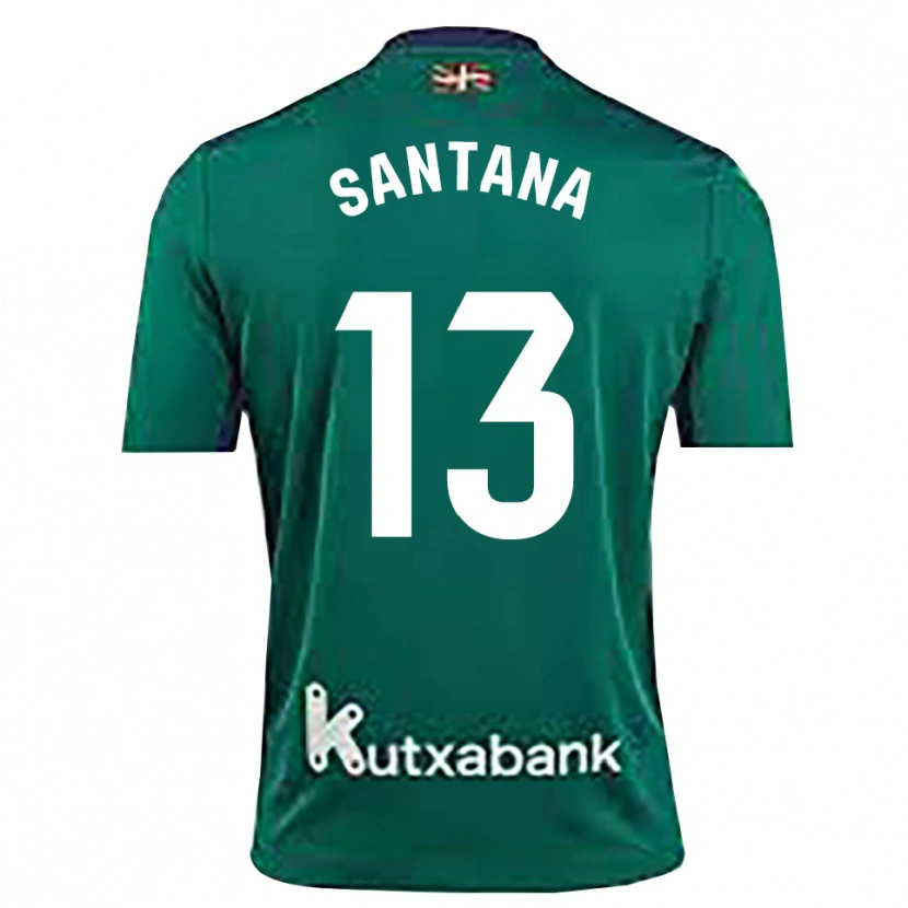 Danxen Dames Olatz Santana #13 Marineblauw Groen Keepersshirt 2025/26 T-Shirt België
