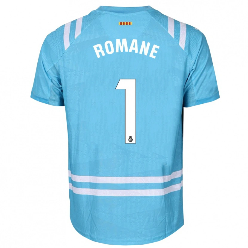 Danxen Dames Romane Salvador #1 Lichtblauw Wit Keepersshirt 2025/26 T-Shirt België