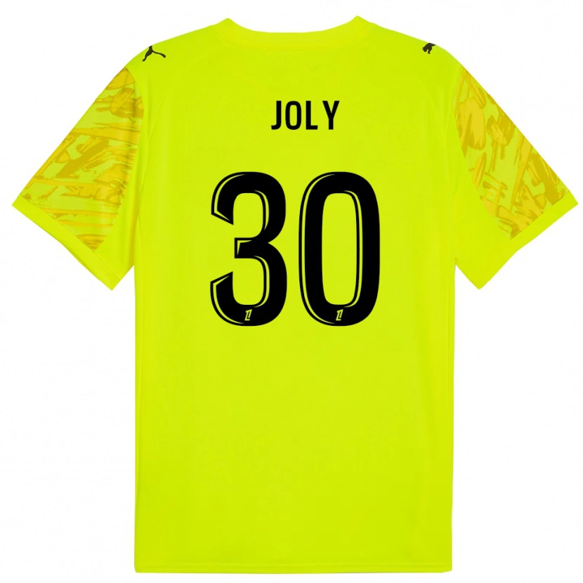 Danxen Dames Blandine Joly #30 Fluorescerend Groen Zwart Keepersshirt 2025/26 T-Shirt België