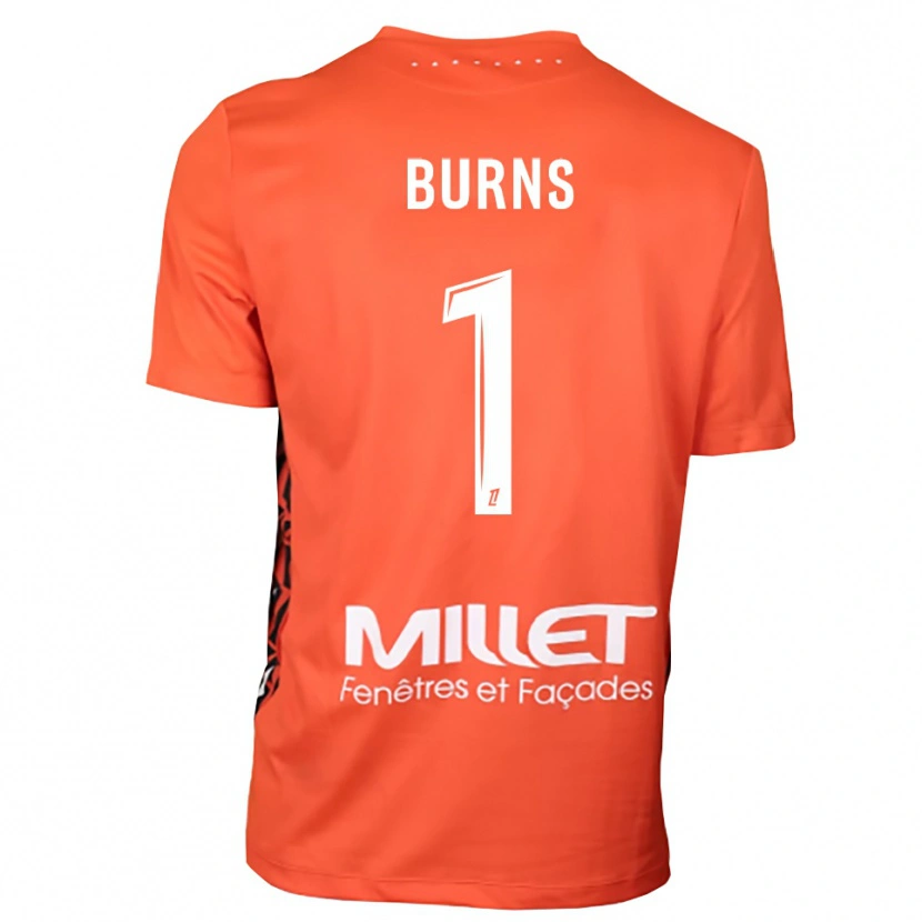 Danxen Dames Emily Burns #1 Oranje Wit Keepersshirt 2025/26 T-Shirt België
