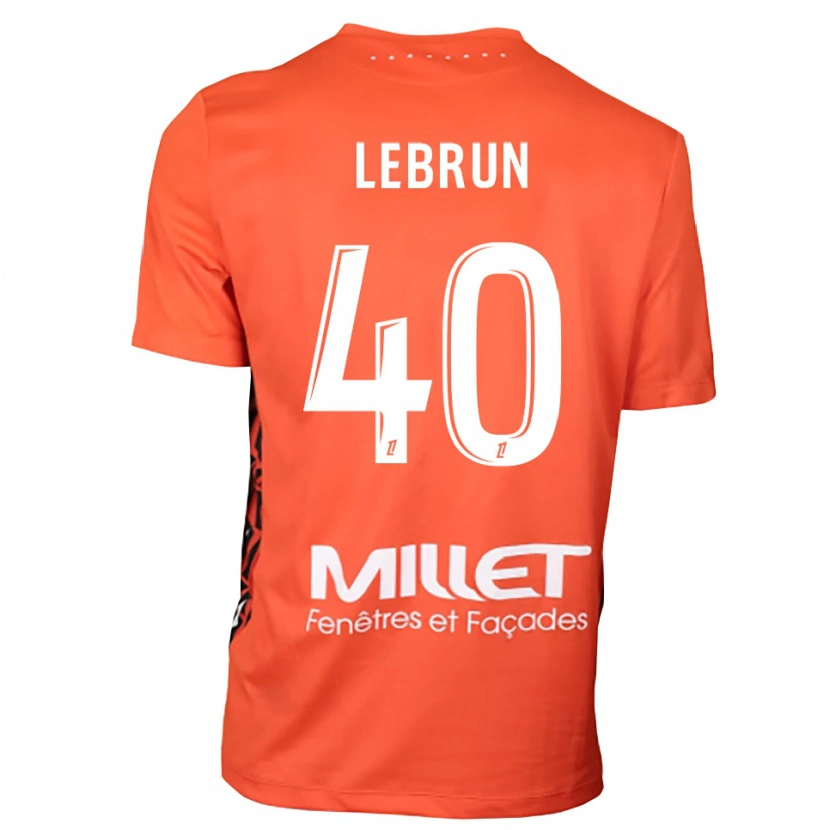Danxen Dames Lisa Lebrun #40 Oranje Wit Keepersshirt 2025/26 T-Shirt België
