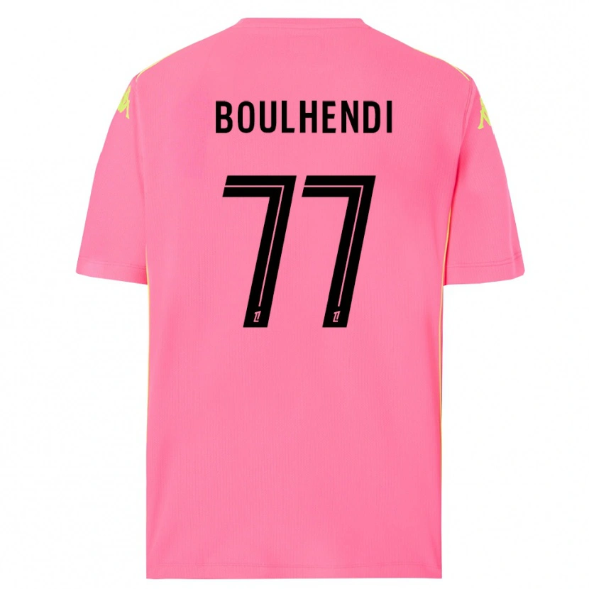 Danxen Dames Teddy Boulhendi #77 Hot Pink Zwart Keepersshirt 2025/26 T-Shirt België