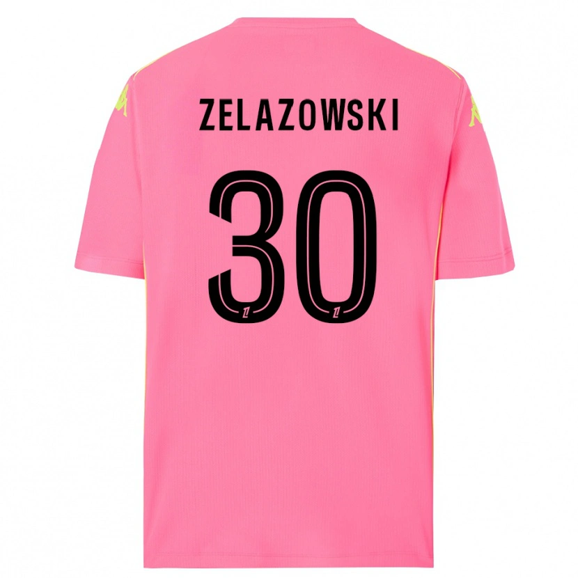 Danxen Dames Bartosz Zelazowski #30 Hot Pink Zwart Keepersshirt 2025/26 T-Shirt België