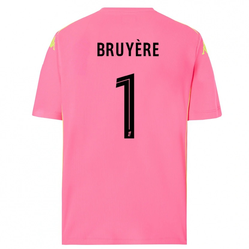Danxen Dames Théo Bruyère #1 Hot Pink Zwart Keepersshirt 2025/26 T-Shirt België