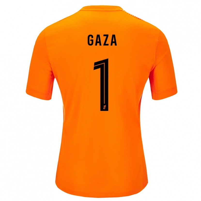 Danxen Dames Johnny Gaza #1 Oranje Zwart Keepersshirt 2025/26 T-Shirt België