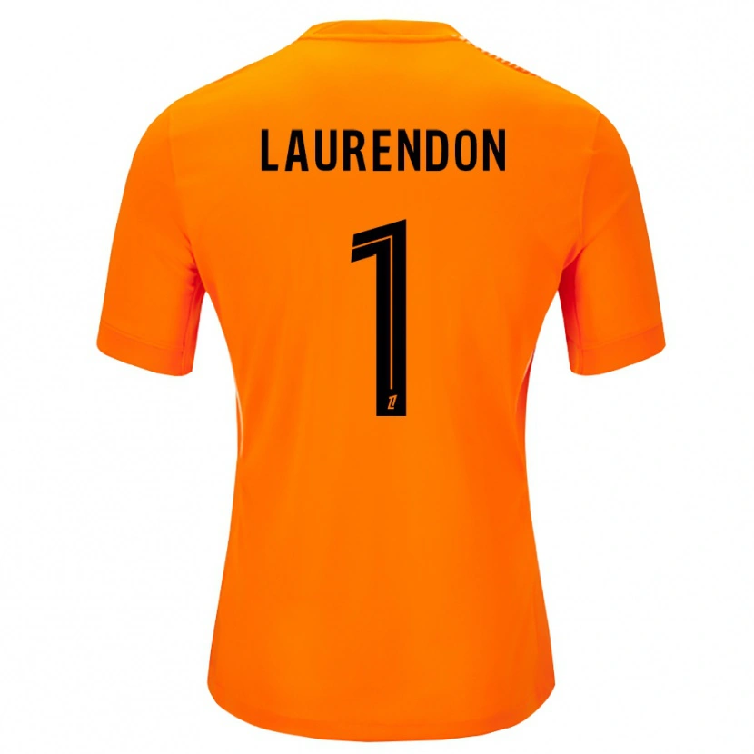 Danxen Dames Bilal Laurendon #1 Oranje Zwart Keepersshirt 2025/26 T-Shirt België