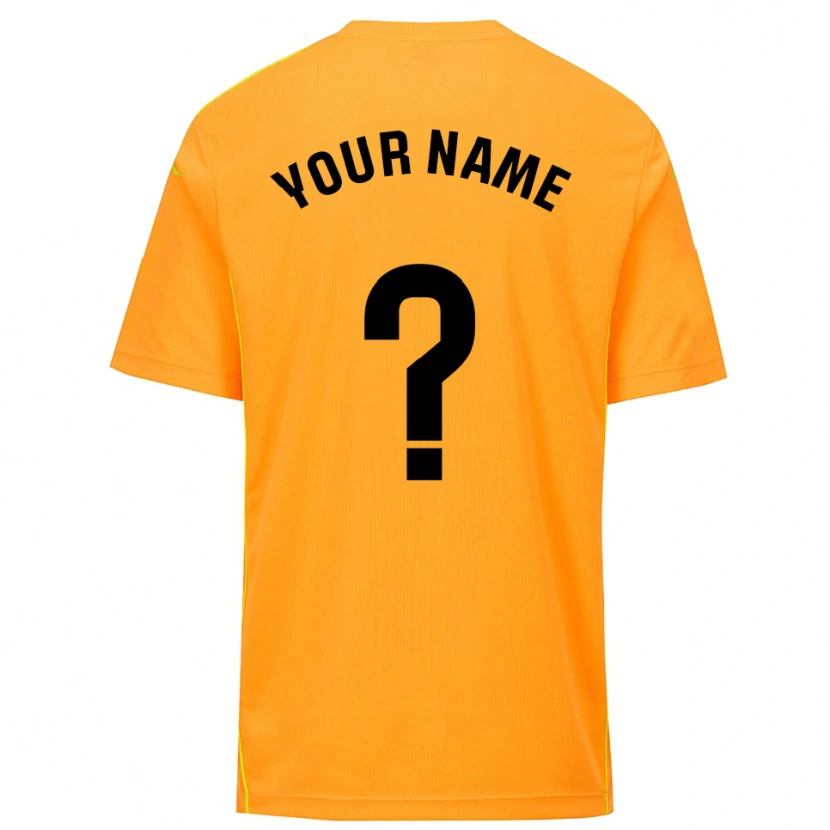 Danxen Dames Real Valladolid Oranje Zwart Keepersshirt 2025/26 T-Shirt België