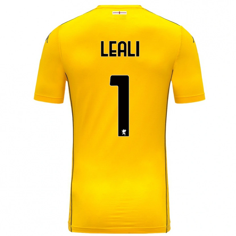 Danxen Dames Nicola Leali #1 Donker Geel Zwart Keepersshirt 2025/26 T-Shirt België