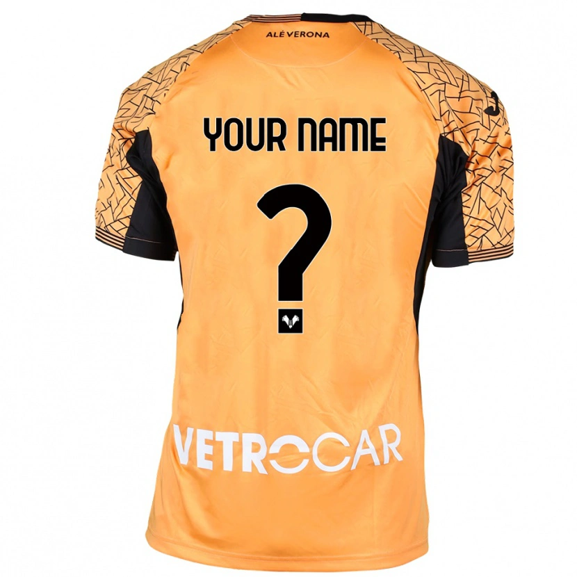 Danxen Dames Hellas Verona Oranje Zwart Wit Keepersshirt 2025/26 T-Shirt België