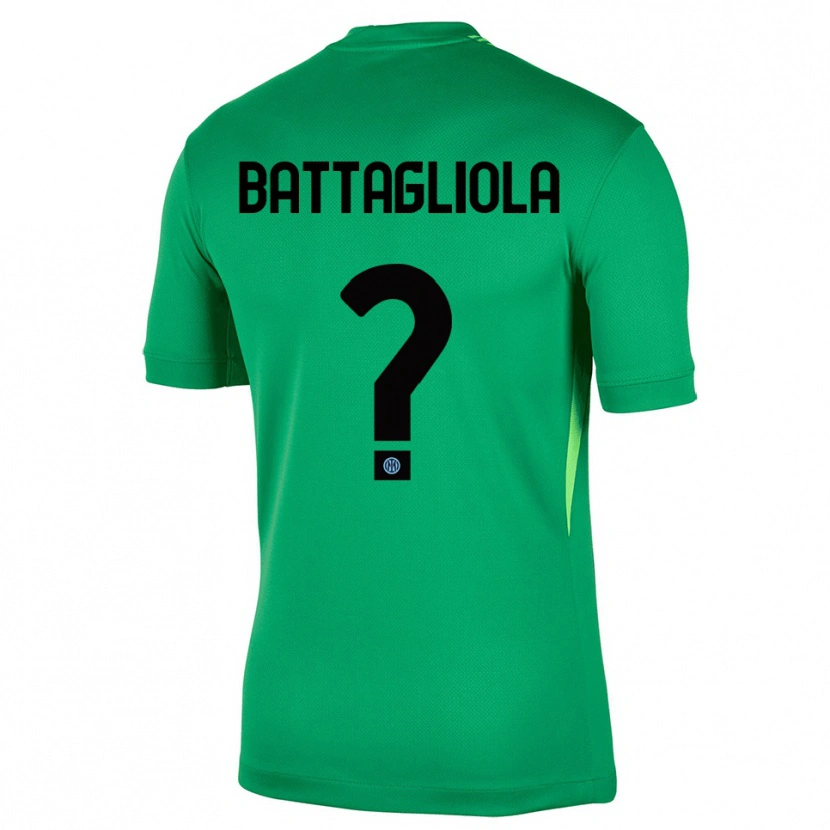 Danxen Dames Lorenzo Battagliola #0 Licht Groen Zwart Keepersshirt 2025/26 T-Shirt België