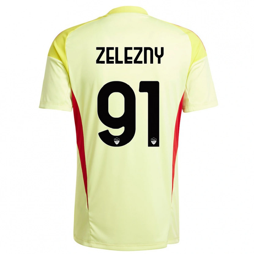 Danxen Dames Radoslaw Zelezny #91 Licht Geel Oranje Keepersshirt 2025/26 T-Shirt België