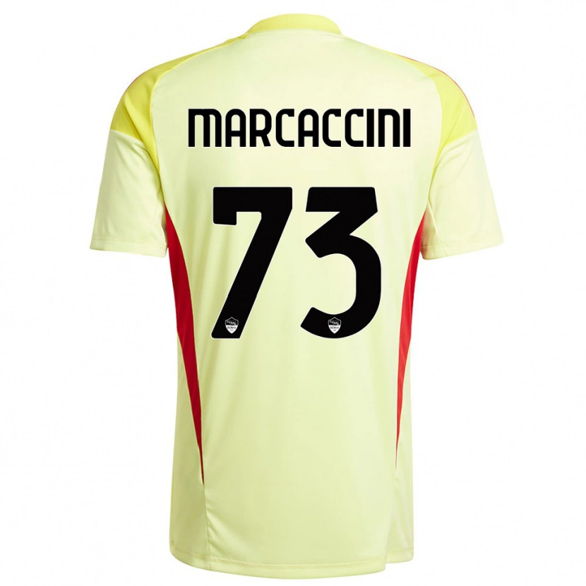 Danxen Dames Alessio Marcaccini #73 Licht Geel Oranje Keepersshirt 2025/26 T-Shirt België