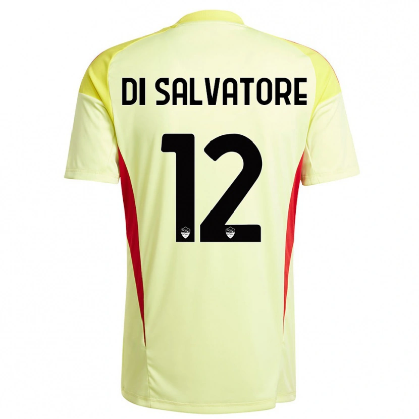 Danxen Dames Diego Di Salvatore #12 Licht Geel Oranje Keepersshirt 2025/26 T-Shirt België