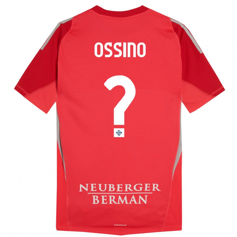 Danxen Dames Daniel Ossino #0 Rood Grijs Keepersshirt 2025/26 T-Shirt België