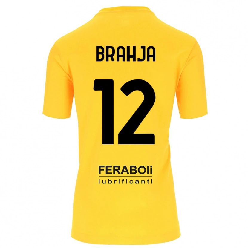 Danxen Dames Thomas Brahja #12 Geel Zwart Keepersshirt 2025/26 T-Shirt België