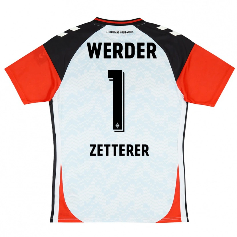 Danxen Dames Michael Zetterer #1 Zwart Rood Geel Keepersshirt 2025/26 T-Shirt België