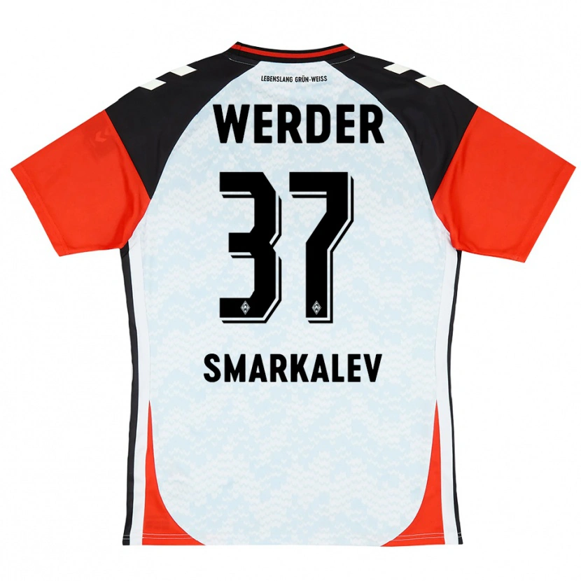 Danxen Dames Stefan Smarkalev #37 Zwart Rood Geel Keepersshirt 2025/26 T-Shirt België