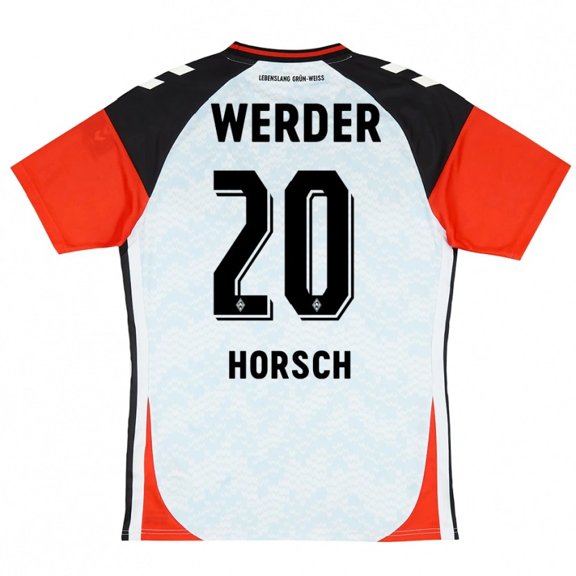 Danxen Dames Jonas Horsch #20 Zwart Rood Geel Keepersshirt 2025/26 T-Shirt België