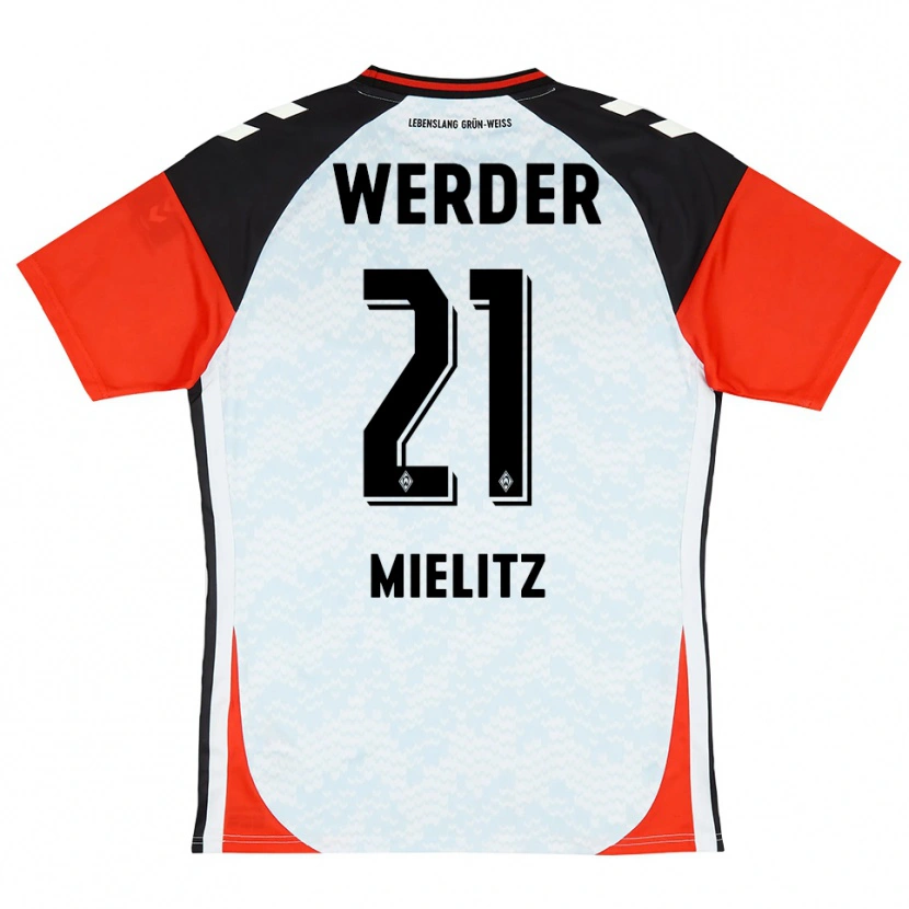 Danxen Dames Sebastian Mielitz #21 Zwart Rood Geel Keepersshirt 2025/26 T-Shirt België