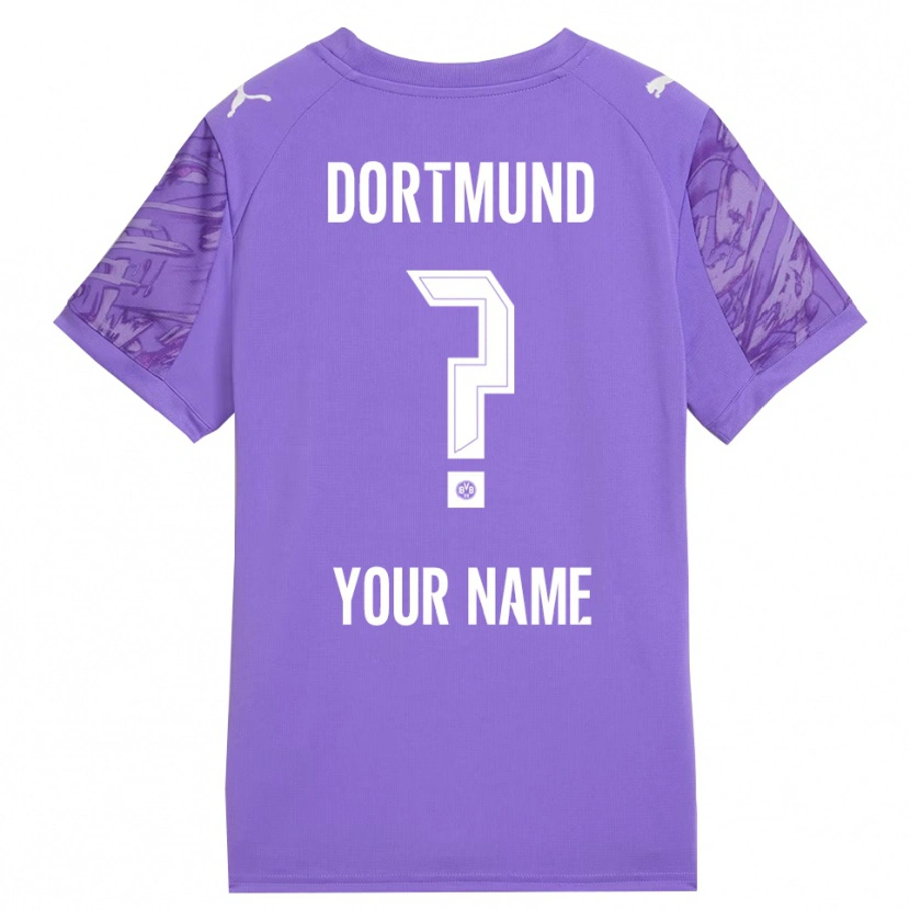 Danxen Dames Borussia Dortmund Lila Wit Keepersshirt 2025/26 T-Shirt België